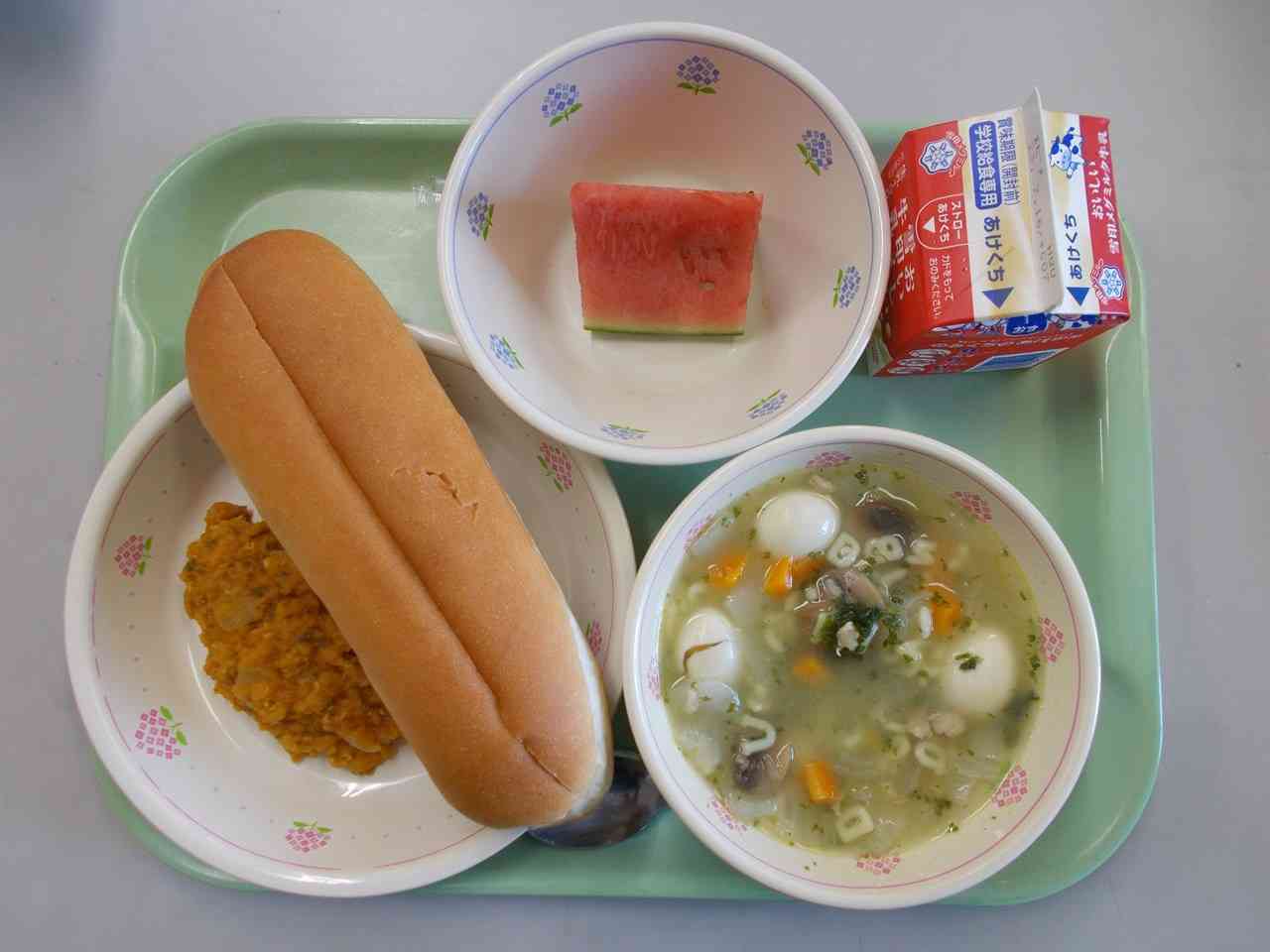 0703７月３日（月）給食1